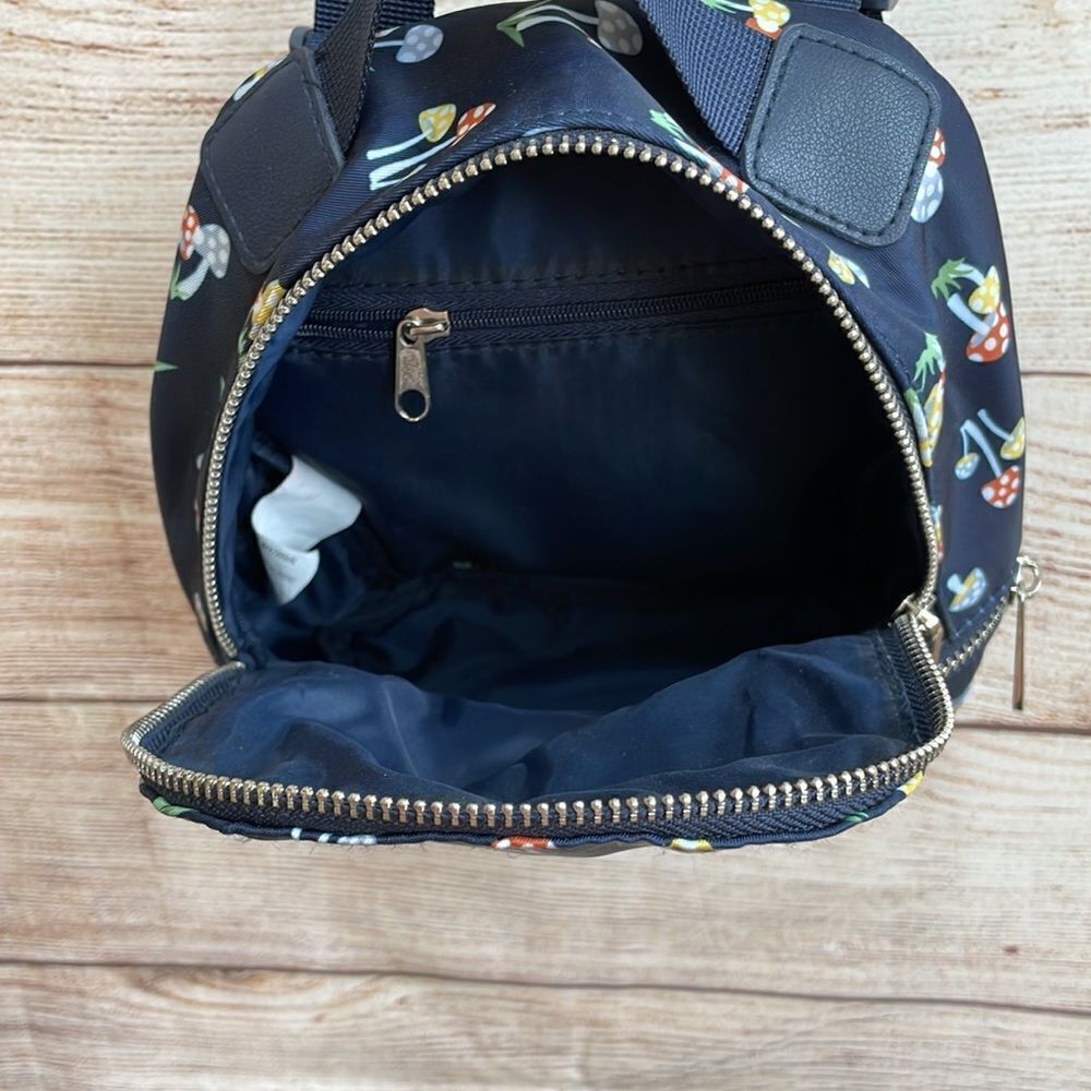 ‎MINI BACKPACK IN MUSHROOM PRINT - Picture 4 of 4